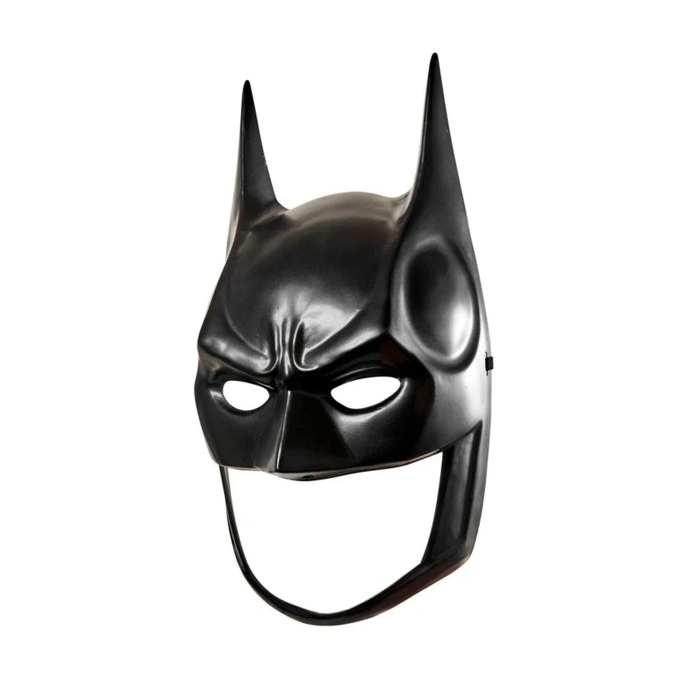 Batman Dark Knight Cowl Mask Black Superhero Cosplay Costume Accessory Adult